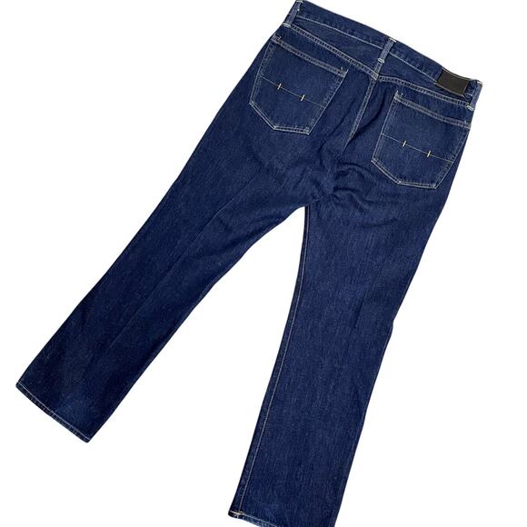 Polo Ralph Lauren Vintage Jeans Mens 35X32 Blue 867 Classic Fit Straight Luxury - Picture 1 of 15